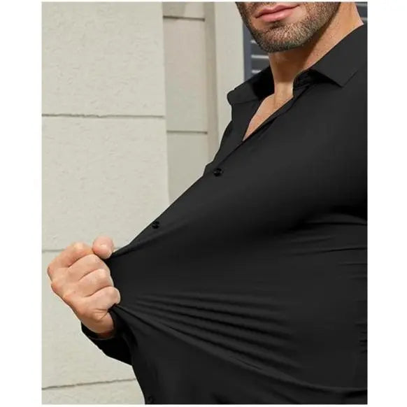 Elencoco Slim Fit Big and Tall Mens Button Down Shirt