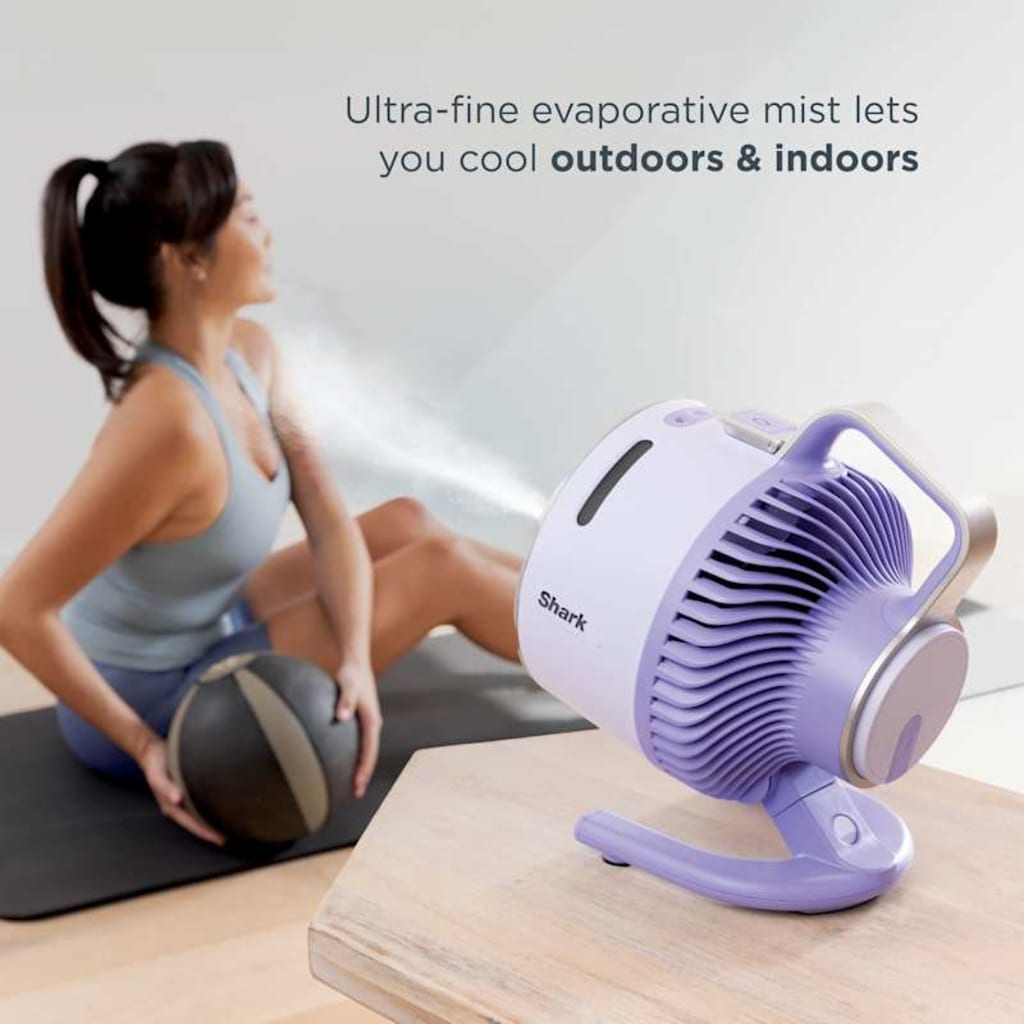 Shark® FlexBreeze® HydroGo™ Misting Portable Fan